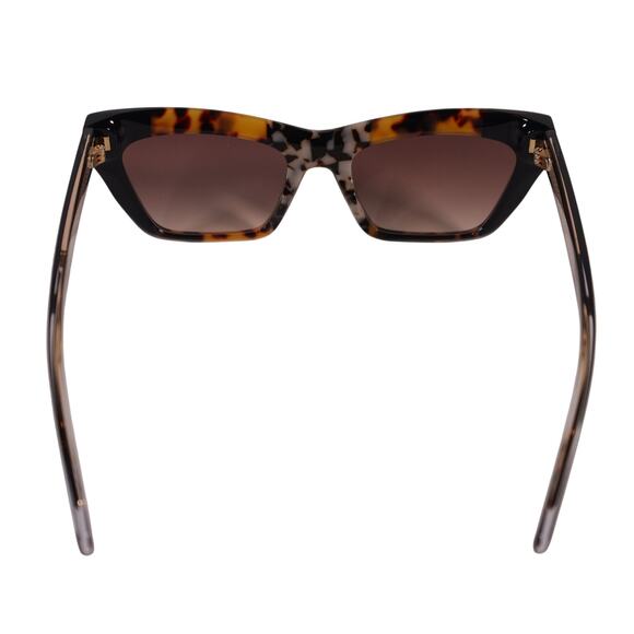 Marc Jacobs Rectangle Cat Eye Sunglasses - Havana / Brown Gradient - NWT - Picture 7 of 11